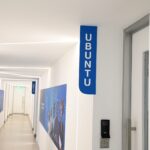 Training wing corridor at the KSG eLearning & Development Institute