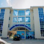Tanzania Public Service College building front view
